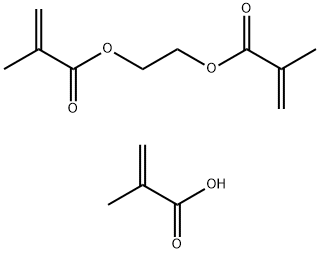 POLY(METHYL METHACRYLATE-CO-ETHYLENE GLYCOL DIMETHACRYLATE),25133-90-8,结构式