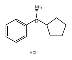 (R)-Cyclopentyl(phenyl)methanamine hydrochloride,2514744-74-0,结构式