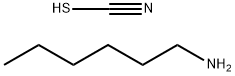 n-Hexylammonium thiocyanate Structure