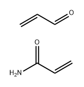 2-Propenamide, polymer with 2-propenal|