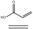 2-Propenoic acid, polymer with ethene, ammonium salt Structure