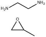 1,2-Ethanediamine, polymer with methyloxirane  Struktur