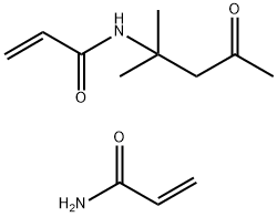 2-Propenamide, N-(1,1-dimethyl-3-oxobutyl)-, polymer with 2-propenamide 2-Propenamide,N-(1,1-dimethyl-3-oxobutyl)-,polymer with 2-propenamide|N-(1,1-二甲基-3-氧代丁基)-2-丙烯酰胺与2-丙烯酰胺的聚合物