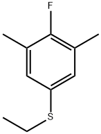 5-(Ethylthio)-2-fluoro-1,3-dimethylbenzene Structure