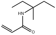 2-Propenamide, N-(1-ethyl-1-methylpropyl)-, homopolymer Structure