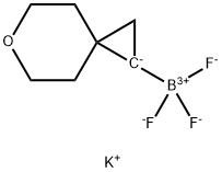 三氟(6-氧杂螺[2.5]辛-1-基)硼酸钾, 2542181-73-5, 结构式