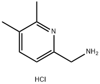 (5,6-二甲基吡啶-2-基)甲胺二盐酸盐 结构式