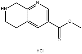 2551116-71-1 5,6,7,8-四氢-1,7-萘啶-3-羧酸甲酯二盐酸盐