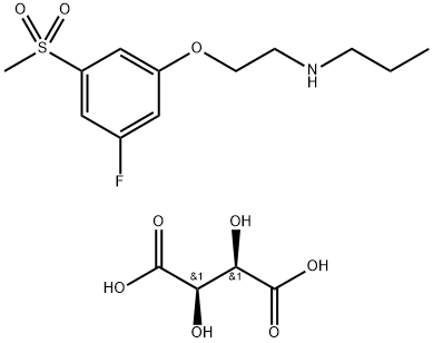 Mesdopetam L-tartrate salt Struktur