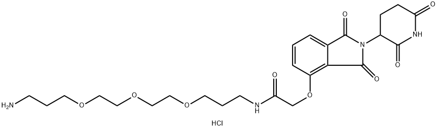 2564466-93-7 沙利度胺4'-氧乙酰胺-烷基C1-三聚乙二醇-烷基C3-氨基盐酸盐