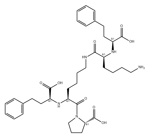 赖诺普利EP杂质J,2566937-60-6,结构式