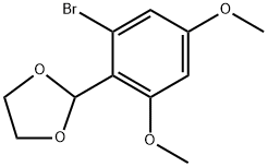 2-(2-bromo-4,6-dimethoxyphenyl)-1,3-dioxolane Structure