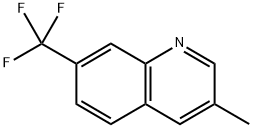 3-methyl-7-(trifluoromethyl)quinoline,2568045-36-1,结构式