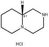 (R)-八氢-2H-吡啶并[1,2-A]吡嗪盐酸盐 结构式