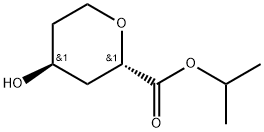 (2S,4S)-4-羟基四氢-2H-吡喃-2-羧酸异丙酯, 2570276-31-0, 结构式