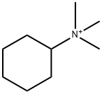 Cyclohexanaminium, N,N,N-trimethyl- Structure