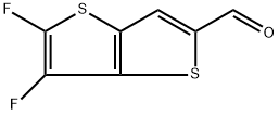 5,6-Difluorothieno[3,2-b]thiophene-2-carbaldehyde Struktur