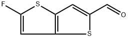 5-Fluorothieno[3,2-b]thiophene-2-carbaldehyde Struktur