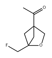 1-(1-(Fluoromethyl)-2-oxabicyclo[2.1.1]hexan-4-yl)ethanone Structure