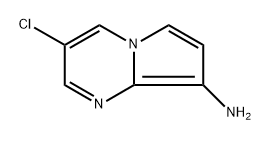 3-Chloropyrrolo[1,2-a]pyrimidin-8-amine Struktur