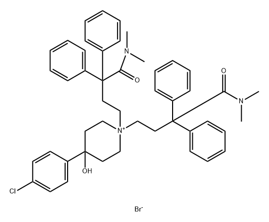 盐酸洛哌丁胺EP杂质B溴盐,2575516-63-9,结构式