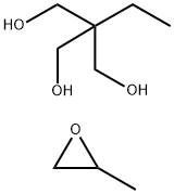 1,3-Propanediol, 2-ethyl-2-(hydroxymethyl)-, polymer with methyloxirane Structure