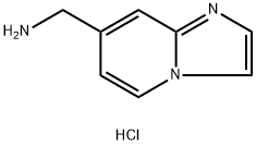 咪唑并[1,2-A]吡啶-7-基甲胺二盐酸盐,2580236-90-2,结构式