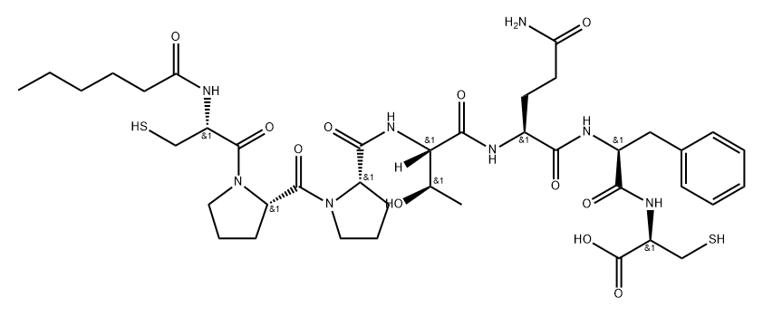 正己酸-CPPTQFC,2581199-34-8,结构式