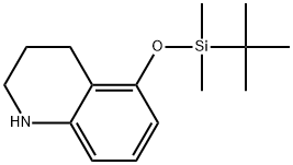 5-[(tert-butyldimethylsilyl)oxy]-1,2,3,4-tetrahydroquinoline Structure