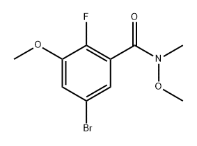 2586127-16-2 5-Bromo-2-fluoro-N,3-dimethoxy-N-methylbenzamide