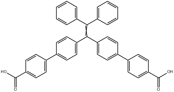 4',4'''-(2,2-二苯基乙烯-1,1-二基)双([1,1'-联苯]-4-羧酸),2590863-00-4,结构式