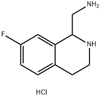 (7-氟-1,2,3,4-四氢异喹啉-1-基)甲酰胺盐酸盐, 2593177-96-7, 结构式