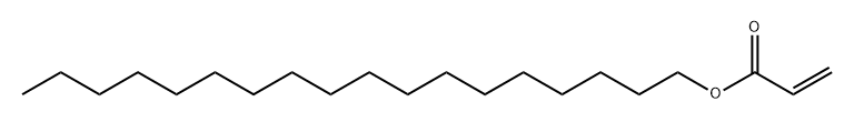 OCTADECYL ACRYLATE RESIN 化学構造式