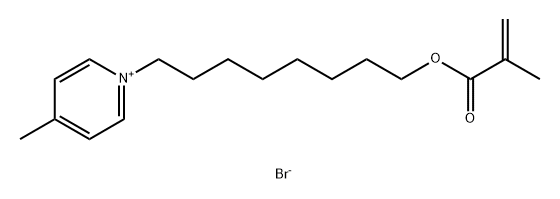 4-methyl-1-[8-[(2-methyl-1-oxo-2-propen-1-yl)oxy]octyl]- Structure