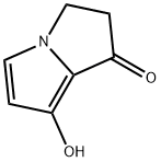 2,3-Dihydro-7-hydroxy-1H-pyrrolizin-1-one Structure