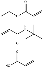 2-프로펜산,N-(1,1-디메틸에틸)-2-프로펜아미드및에틸2-프로페노에이트와의중합체