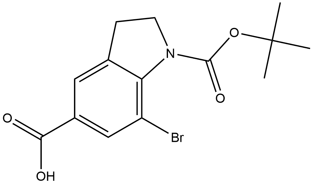 2606947-26-4 7-溴-1-(叔丁氧基羰基)吲哚啉-5-羧酸