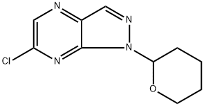 6-chloro-1-tetrahydropyran-2-yl-pyrazolo[3,4-b]pyrazine|6-氯-1-(四氢-2H-吡喃-2-基)-1H-吡唑并[3,4-B]吡嗪