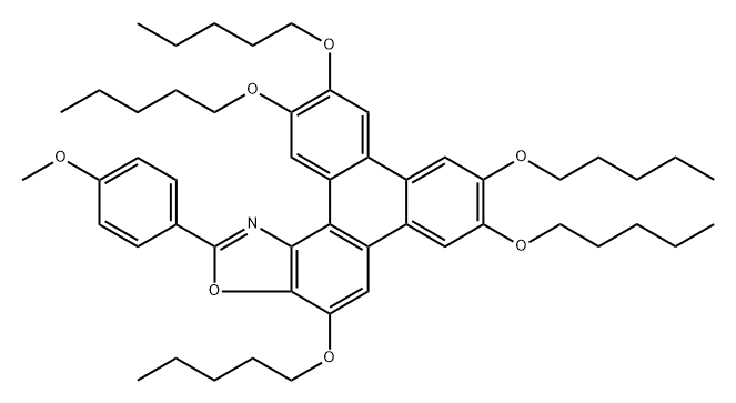 TpOx-Ph-p-OMe 结构式