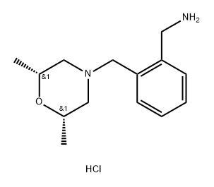 2613299-50-4 1-(2-{[(2R,6S)-2,6-dimethylmorpholin-4-yl]methyl}
phenyl)methanamine hydrochloride