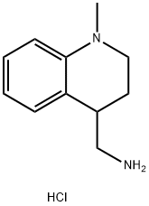 1-(1-methyl-1,2,3,4-tetrahydroquinolin-4-yl)metha
namine dihydrochloride,2613382-29-7,结构式