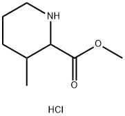 methyl 3-methylpiperidine-2-carboxylate
hydrochloride 结构式