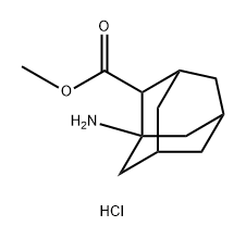 methyl 1-aminoadamantane-2-carboxylate
hydrochloride 结构式