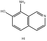 8-aminoisoquinolin-7-ol hydroiodide,2613385-16-1,结构式