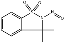 3,3-二甲基-2-亚硝基-2,3-二氢苯并[D]异噻唑1,1-二氧化物, 2619509-30-5, 结构式