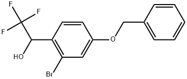 2621937-91-3 1-(4-(benzyloxy)-2-bromophenyl)-2,2,2-trifluoroethan-1-ol