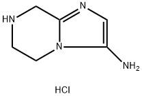 5H,6H,7H,8H-imidazo[1,2-a]pyrazin-3-amine dihydrochloride Structure