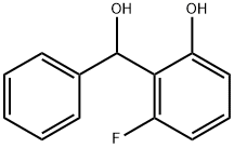 3-fluoro-2-(hydroxy(phenyl)methyl)phenol Structure