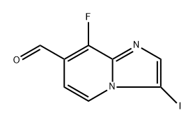 8-Fluoro-3-iodoimidazo[1,2-a]pyridine-7-carbaldehyde Structure