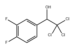 2,2,2-Trichloro-1-(3,4-difluorophenyl)ethanol,2629862-97-9,结构式